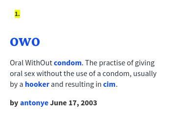 OWO - Oral without condom Sexual massage Reda